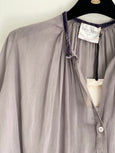 Voile bohemian shirt - stone