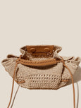 ARTA MINI CROCHET RAFFIA Bag - natural