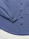 Casy shirt cotton - french blue
