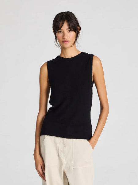 Sofie Knit Tank - Black