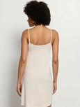 Natural Elegance Spaghetti Dress 90cm - summer sand melange