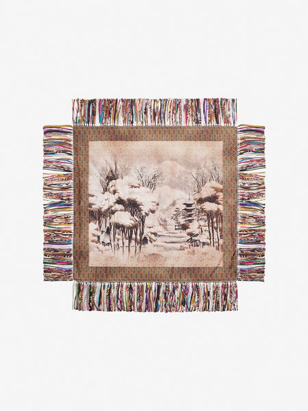 ALOEUW Bandana Scarf Silk 90x90 - multicolor