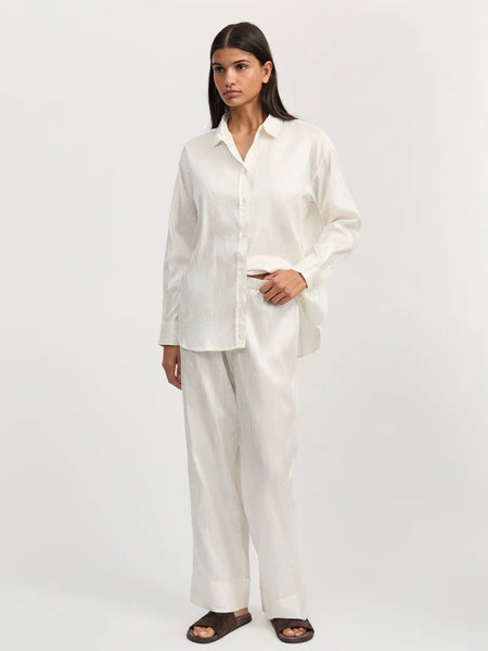 Ava pant – recycled silk