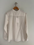 Silk and cotton shirt - off white