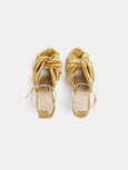 Velvet sandals - heliodore