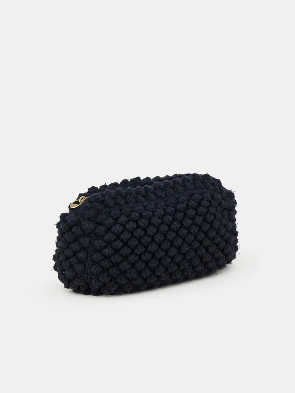 Linn clutch - black Blue