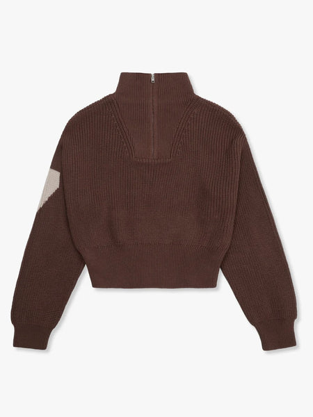 Half Patent Knit - brown