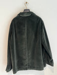 ADELAIDE  Cotton velvet jacket - forest night