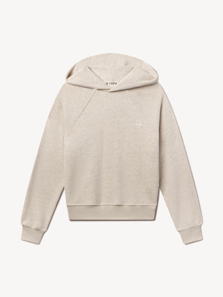 Shrunken Hoodie Sweatshirt - Heather Oatmeal