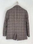 Prince of wales flannel jacket - dove gray