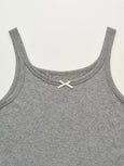 Messhu tank - grey melange