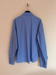 Poplin boxy shirt - azure