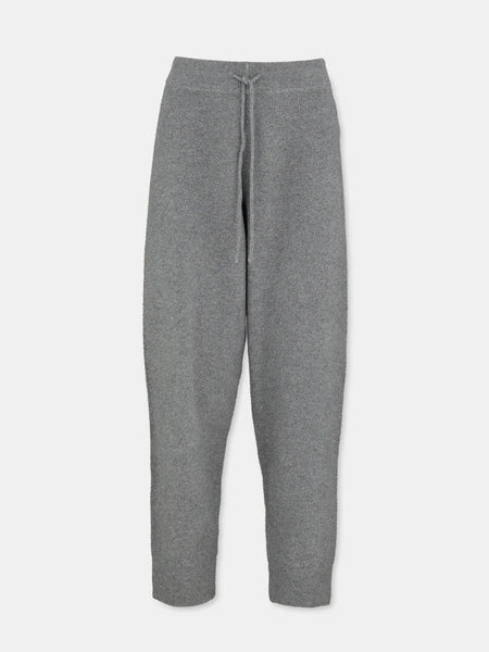 Carl cashmere sweatpants - Grey Melange