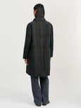 Noor coat check oilskin - Foxleigh