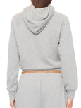 Shrunken Hoodie Sweatshirt - Heather Grey