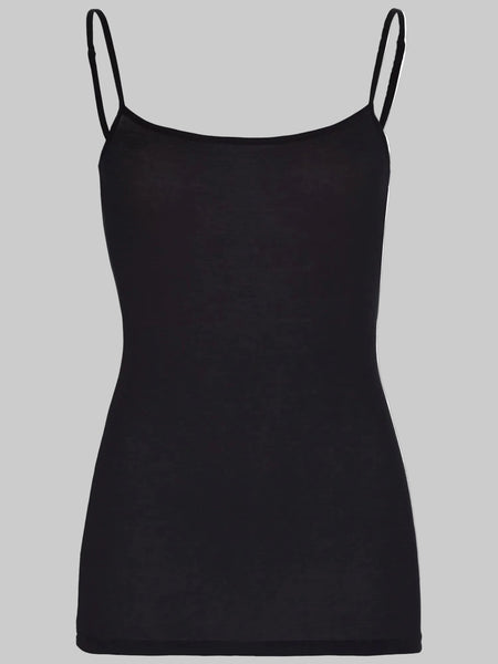 Ultralight Spaghetti Top - black