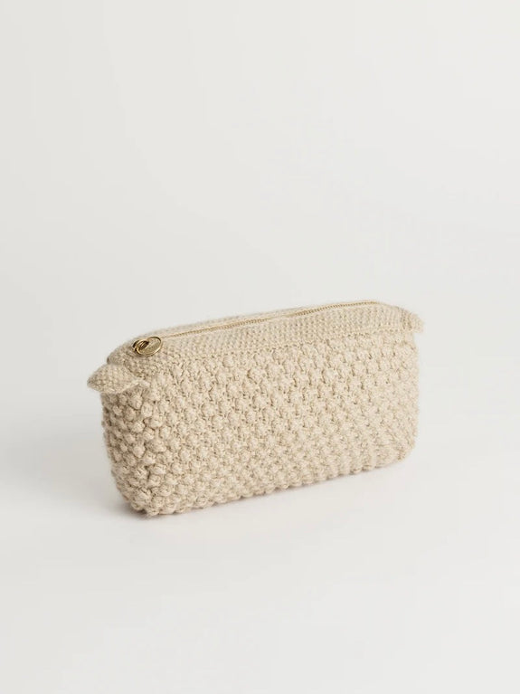 Helen classic clutch - Wheat