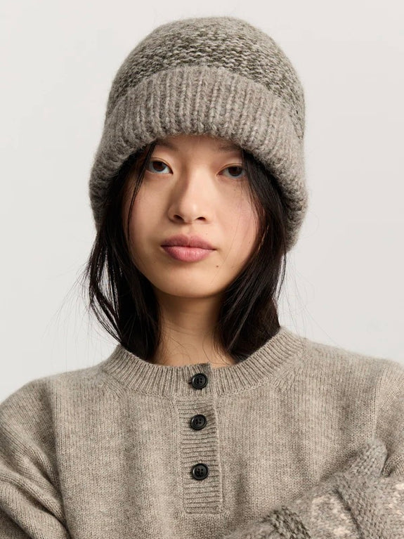 Hela beanie – mix bark
