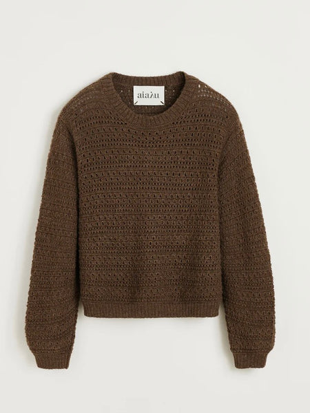 Tamaya sweater - brownie