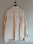 Poplin boxy shirt - beurre