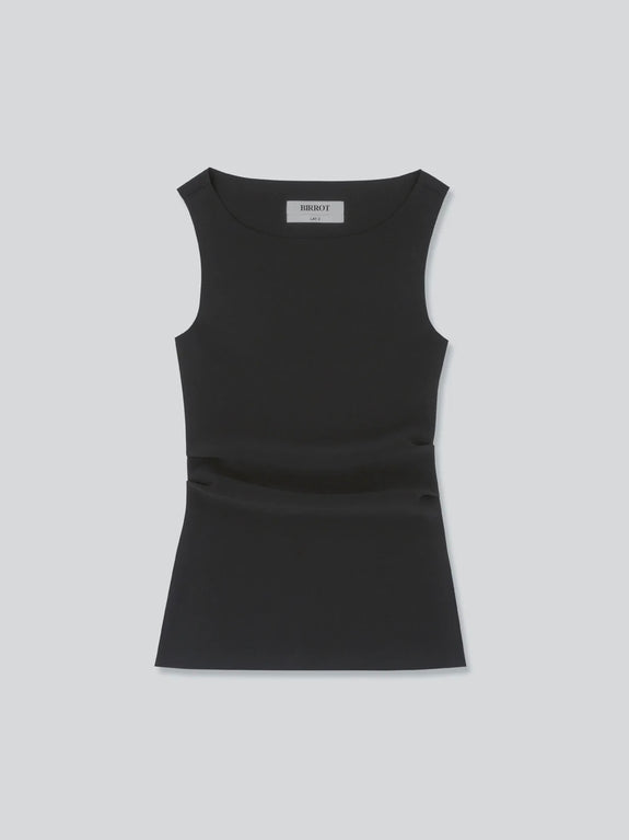 LAY2 DRAPE TOP - anthracite