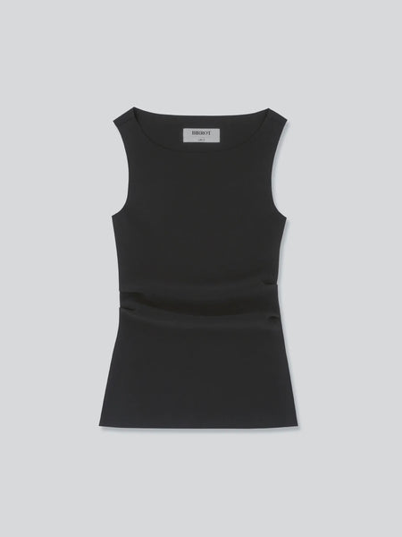 LAY2 DRAPE TOP - anthracite
