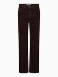 Brown Jeans corduroy - Black coffee