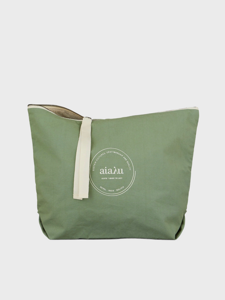 Pouch L - hedge green