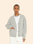 Benny Cardigan - Heather Grey