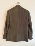 Contrasted blazer in green tones