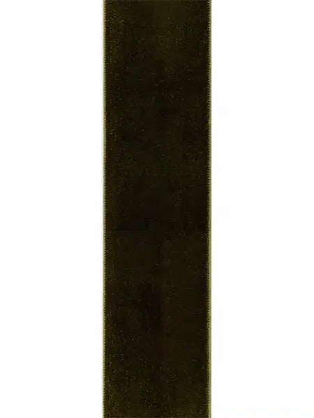 Velvet ribbon 6mm - Forest Green