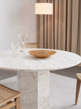 EPIC DINING TABLE - travertin
