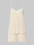 Natural Elegance Short Pyjamas - summer sand melange