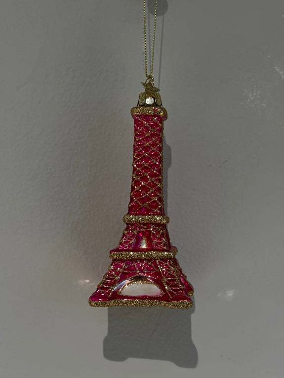 Ornament glass Tour Eiffel