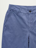 Carlo midwaist wide cotton - french blue