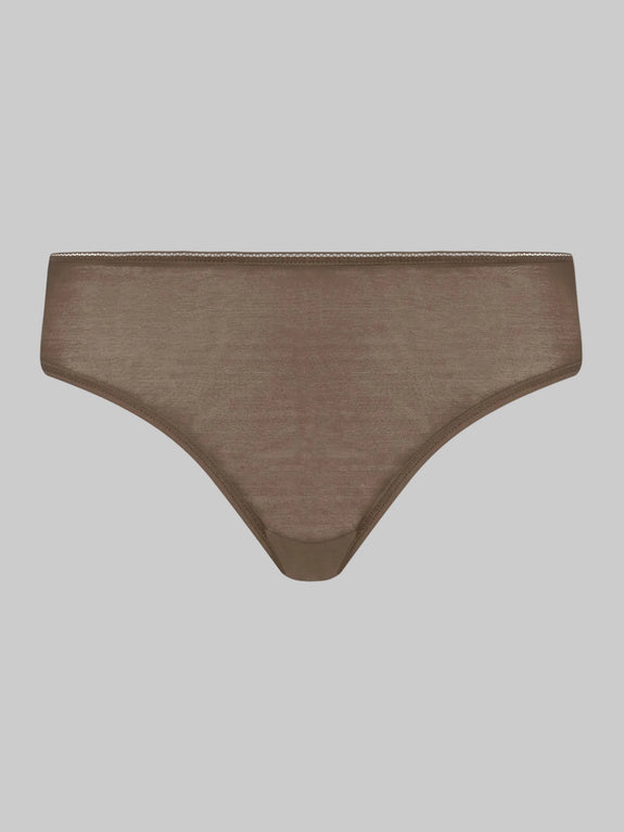 SMOOTH ILLUSION Maxi Briefs - natural teak