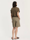 Shorts long - olive green