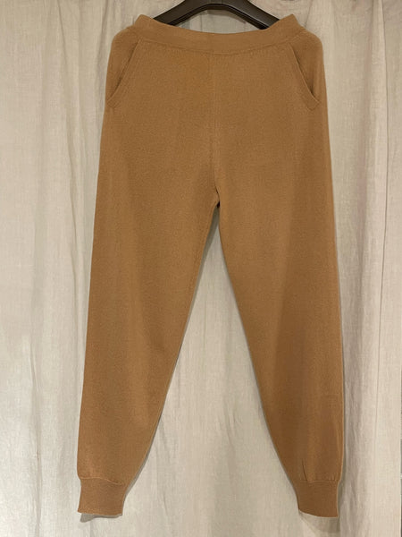 Cashmere trousers - hazelnut