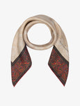 ALOEUW Bandana Scarf Silk 67x67 - NATURALE