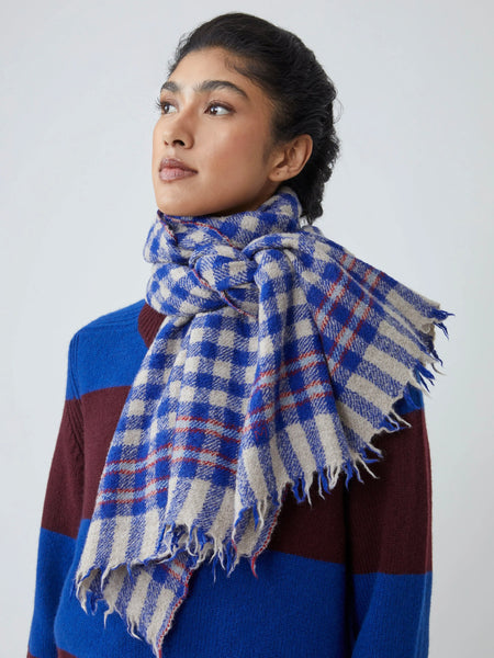 PAOLO SCARF N°703 - ROYAL BLUE
