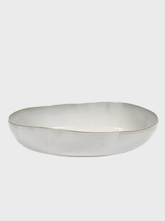 La Mère Serving Bowl L - Off White