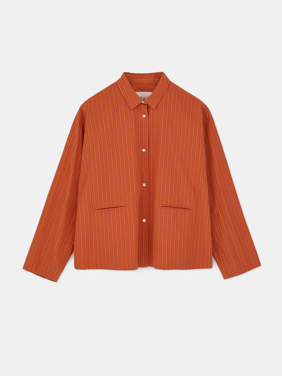 Atla shirt striped - Mix Burnt Orange