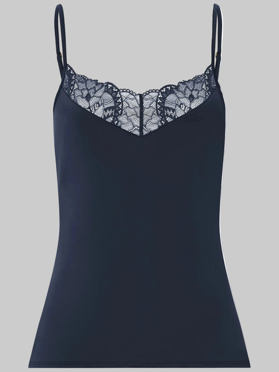 Azelia Spaghetti Top - navy