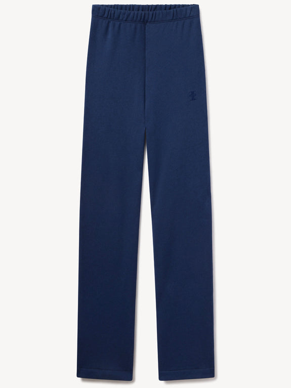 STRAIGHT LEG SWEATPANT - NAVY