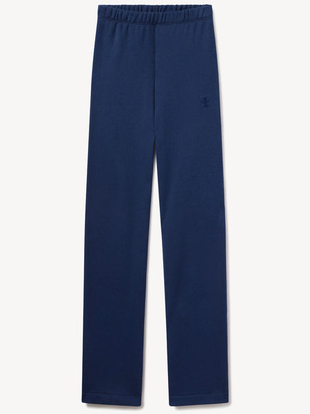 STRAIGHT LEG SWEATPANT - NAVY