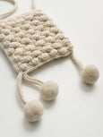 Lisha purse - pure ecru