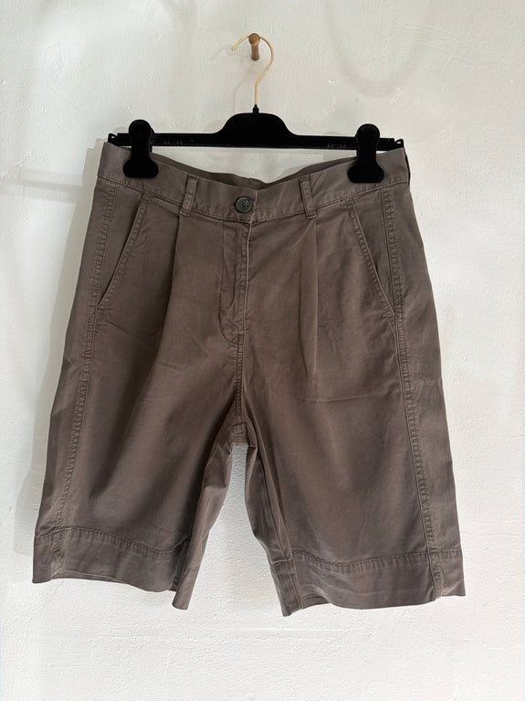 Gerda Stretched Twill Shorts - Black Ink