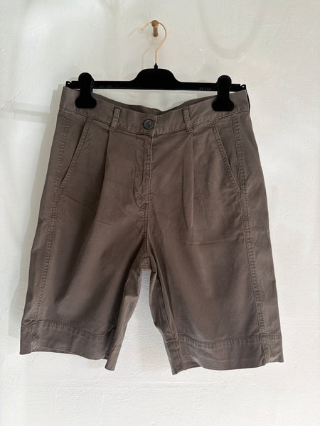 Gerda Stretched Twill Shorts - Black Ink