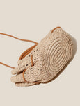 ARTA MINI CROCHET RAFFIA Bag - natural