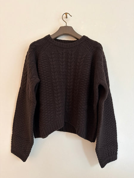 Auckland Aspen sweater - Coffee